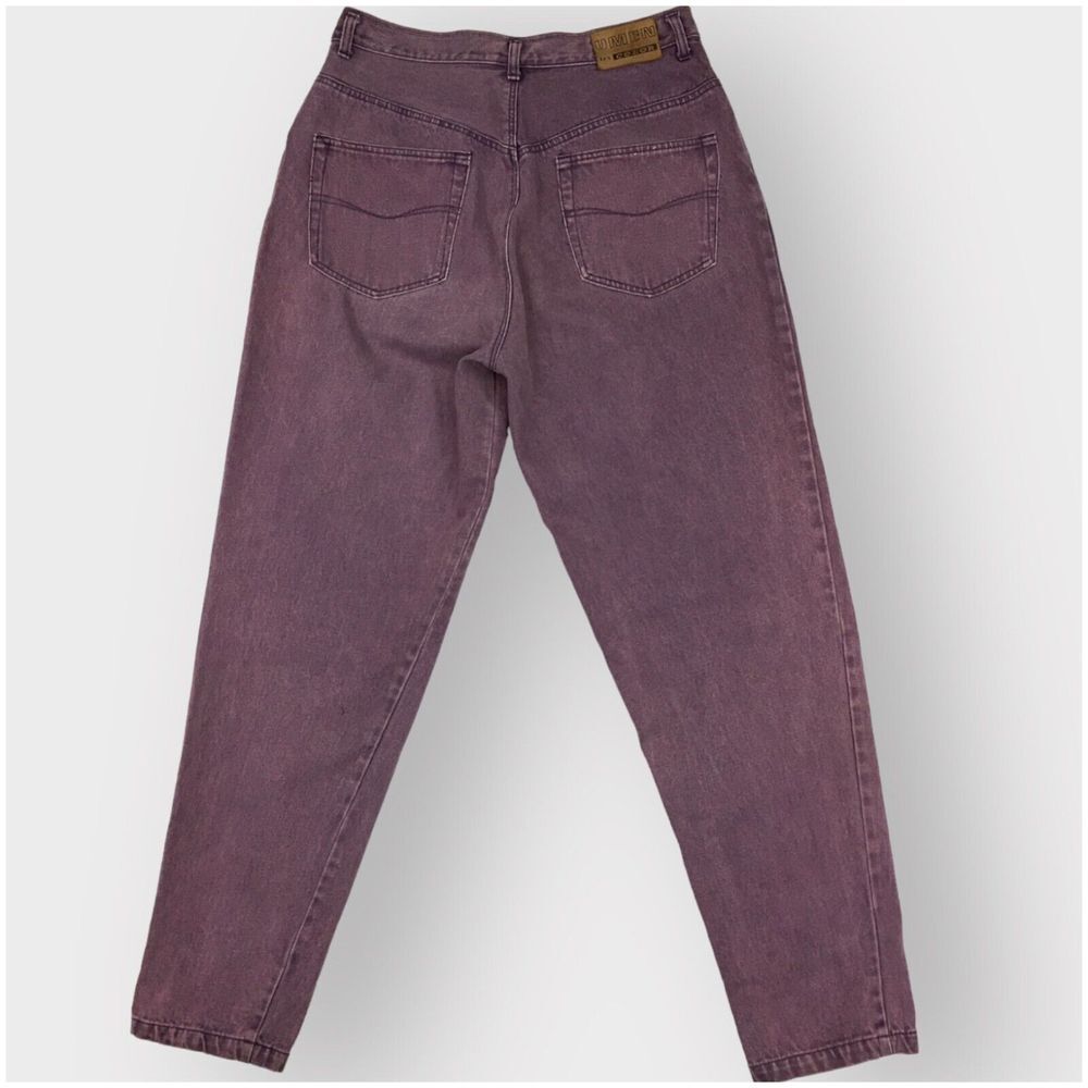 Vintage UMEN Jeans Mens‎ Size 32x33 Purple Wash Loose Fit Tapered Baggy Y2K 90s - Picture 2 of 9